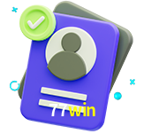 Tornar-se um membro do 77win é muito simples